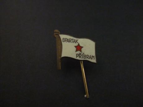 Spartak Pribram Tsjechische ijshockeyclub,vlag